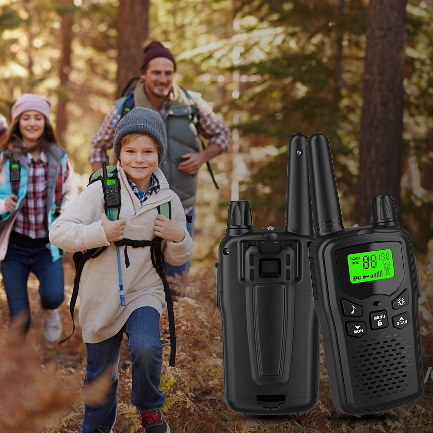 Erelis Long Range Walkie Talkies with VOX