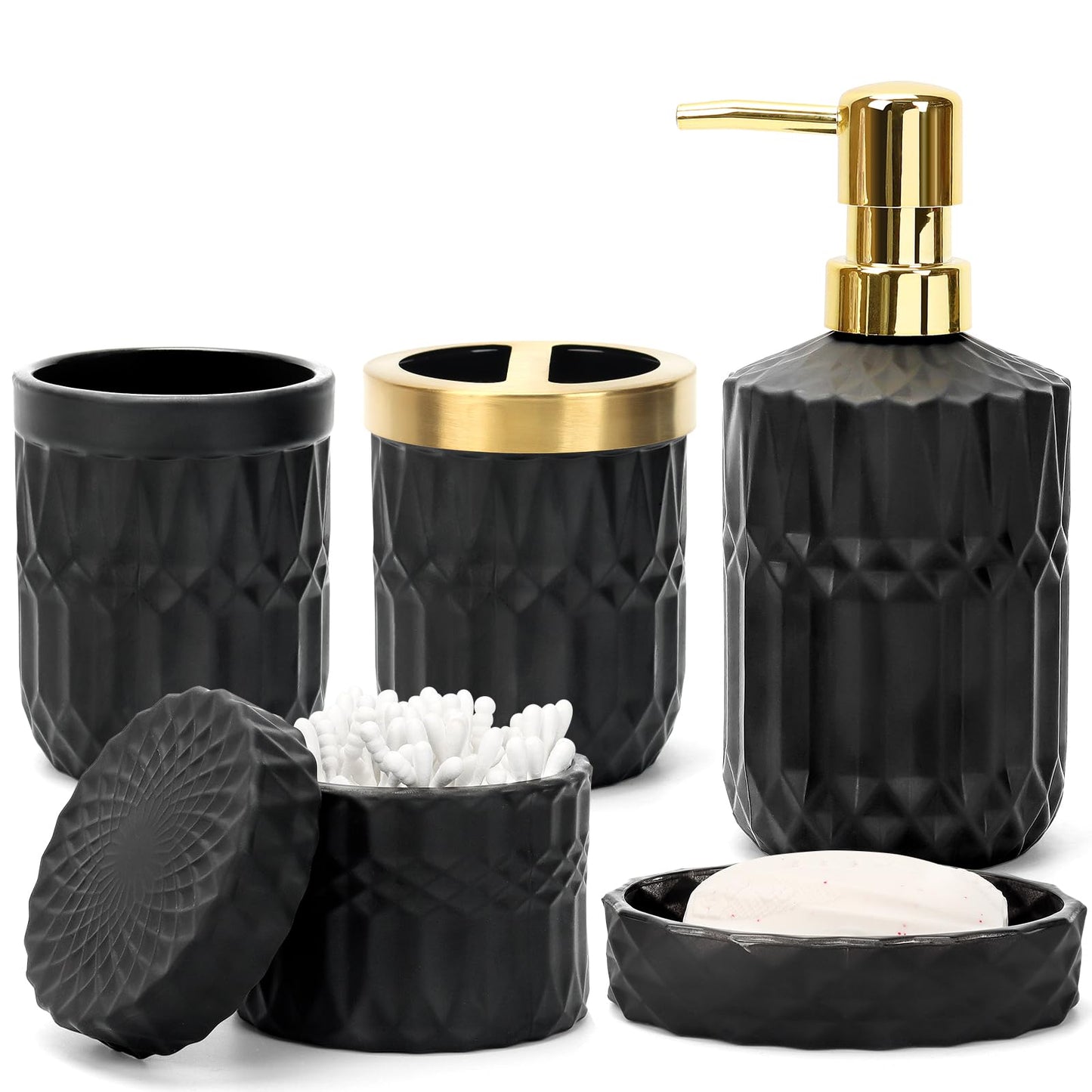 5-Piece Bathroom Accessories Set by Ulable