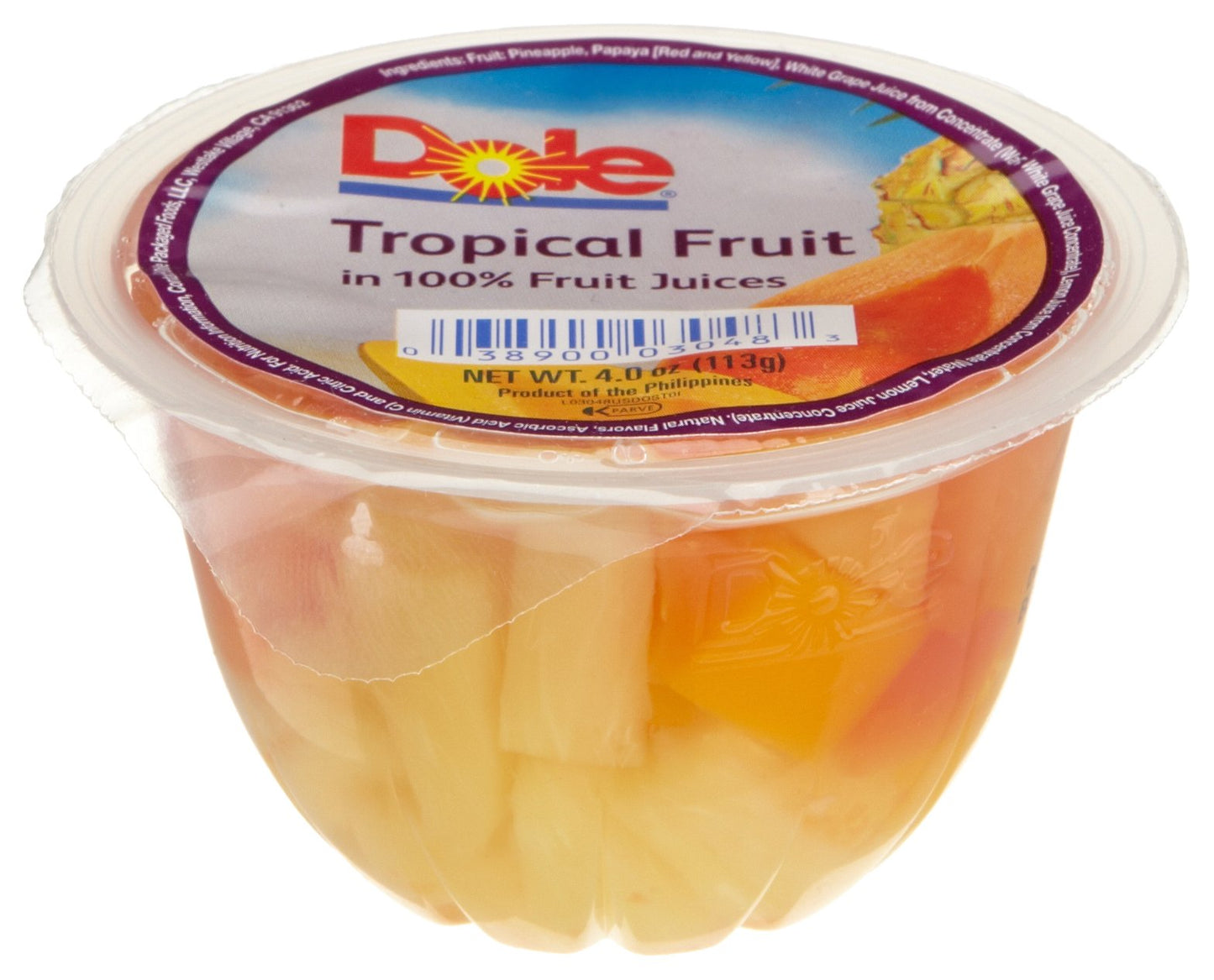 Dole Tropical Fruit Cups in 100% Juice