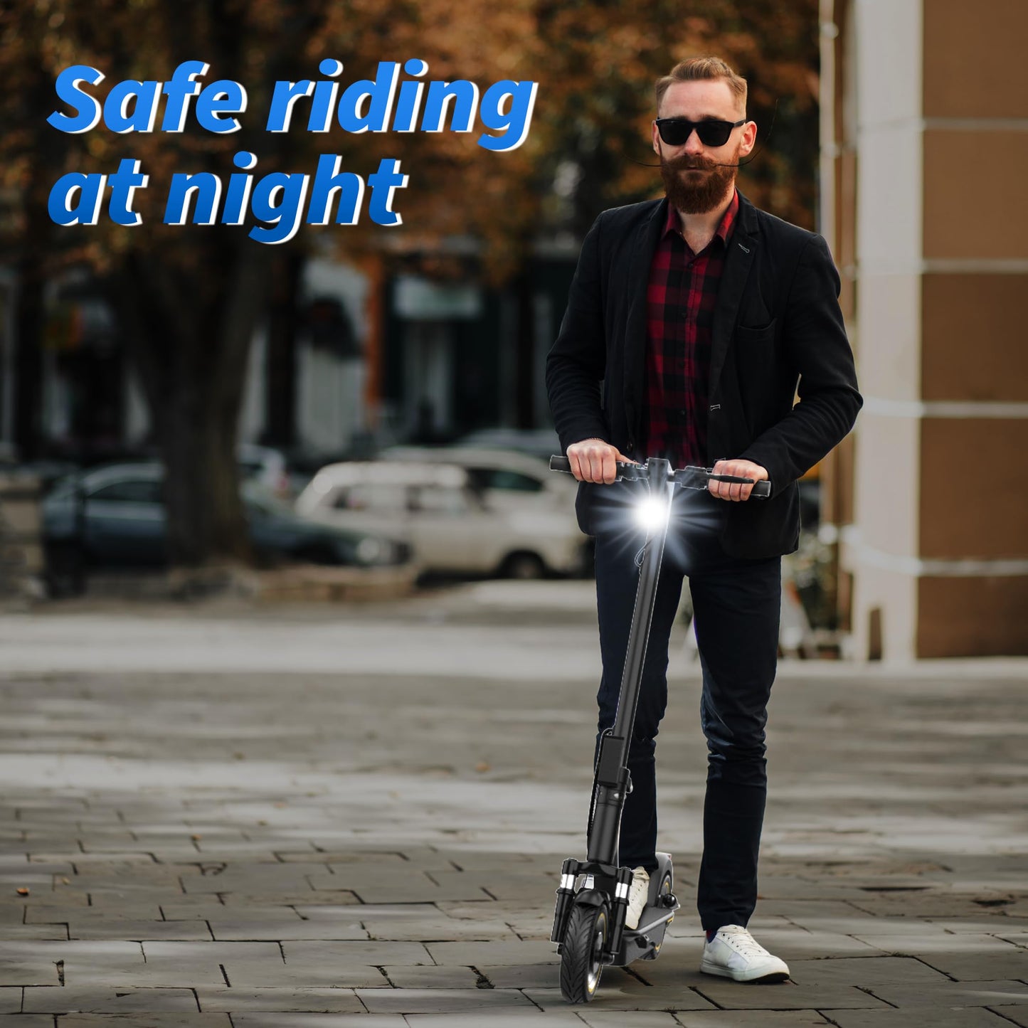 VOLPAM Electric Scooter 500W, 28 Miles Range