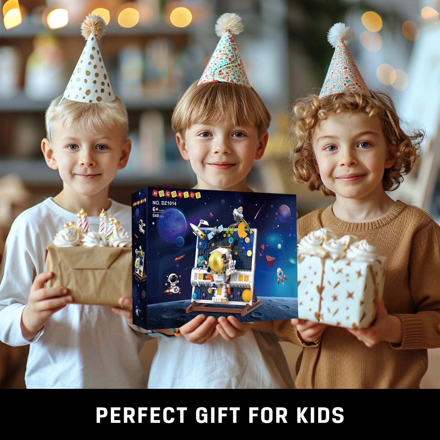 HOGOKIDS 540 PCS Space Building Block Set