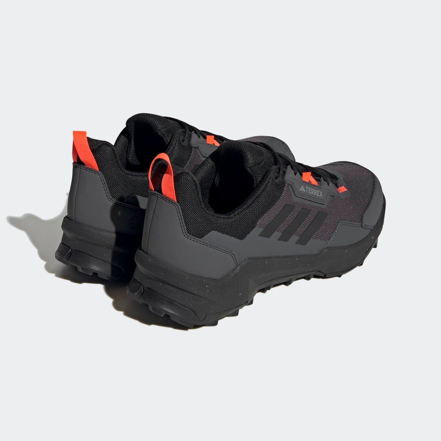 adidas Men's Terrex AX4 Hiking Sneakers, Grey/Red