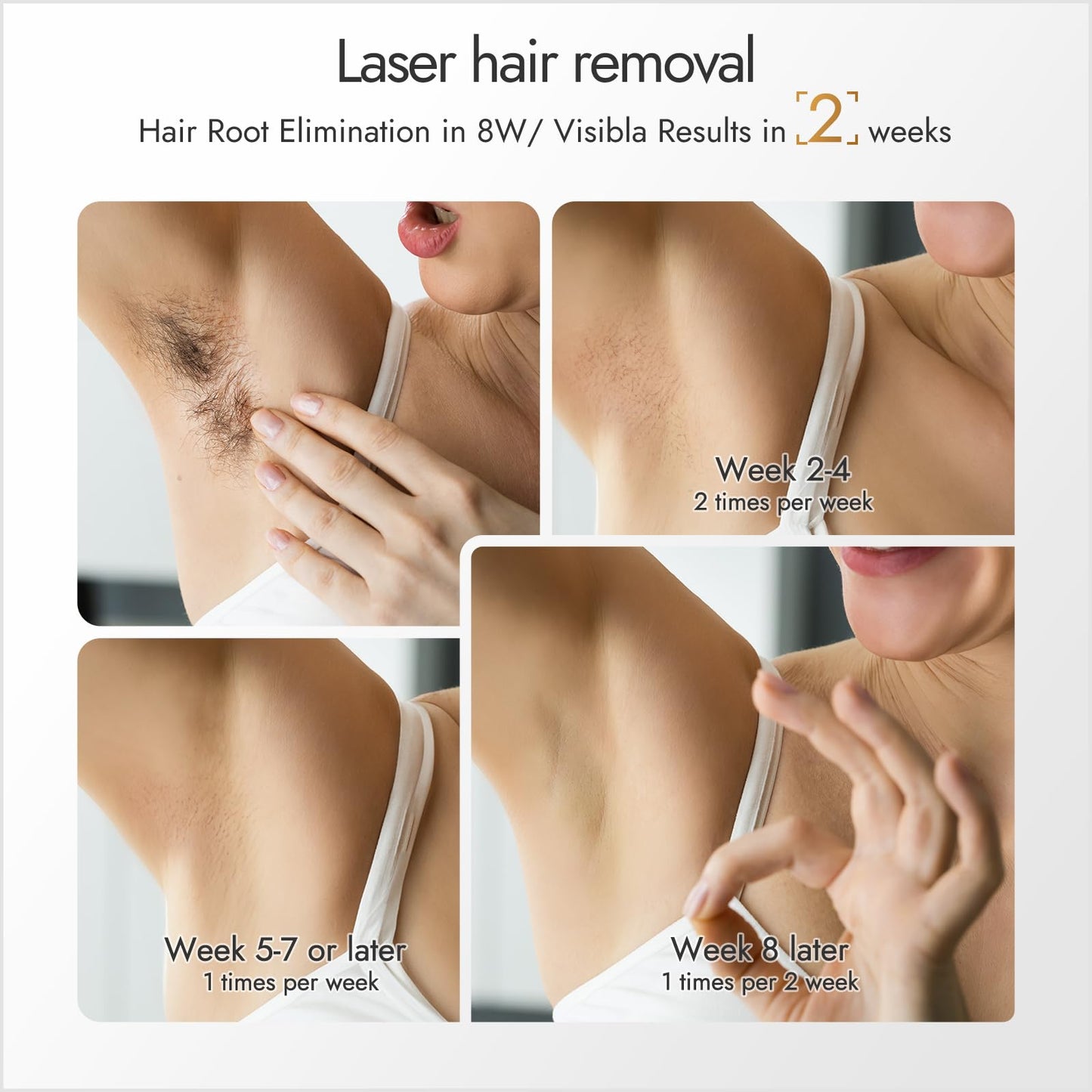IPL Laser Hair Removal Device for Home Use