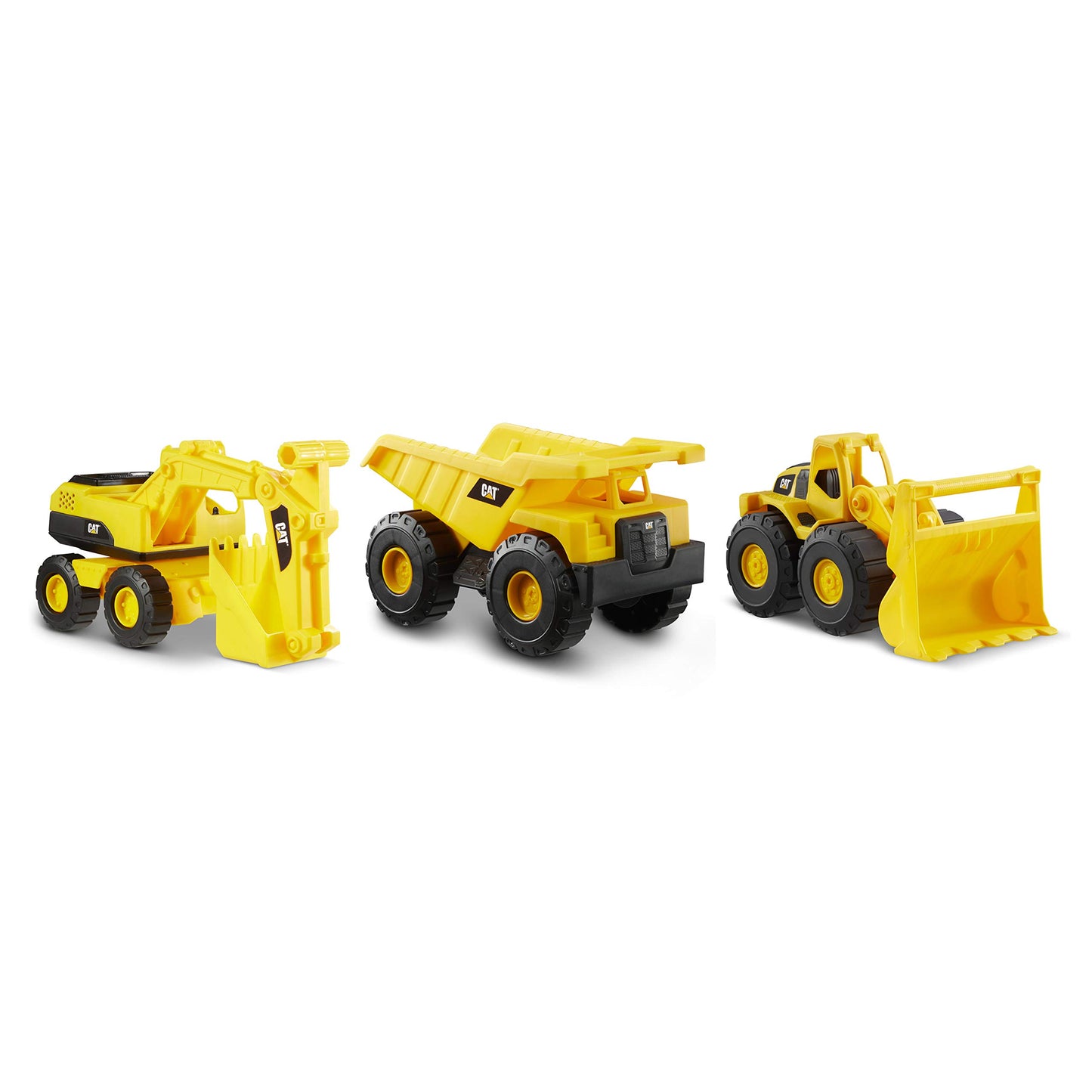 CAT Mini Construction Vehicle Toys 3-Pack