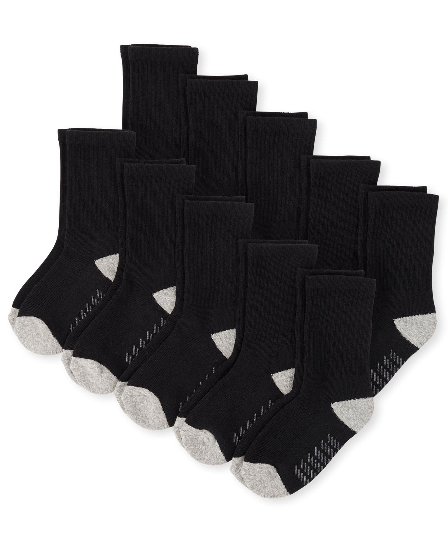 The Children's Place Baby Boys Crew Socks 10-Pack