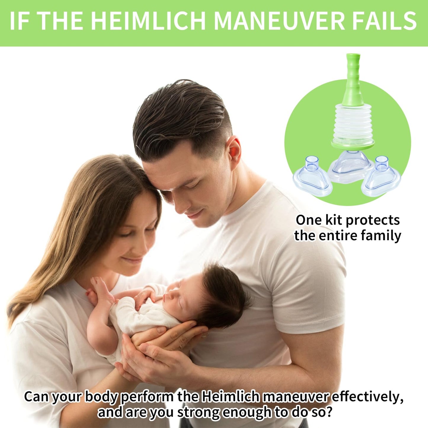 Emergency Airway Suction Device for Kids & Adults