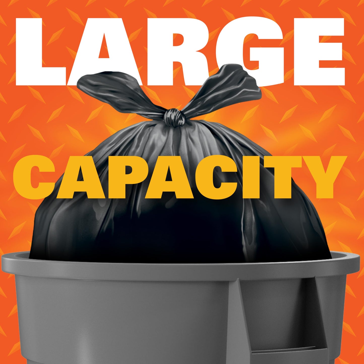 Hefty 30 Gallon Trash Bags, 40 Count, Unscented