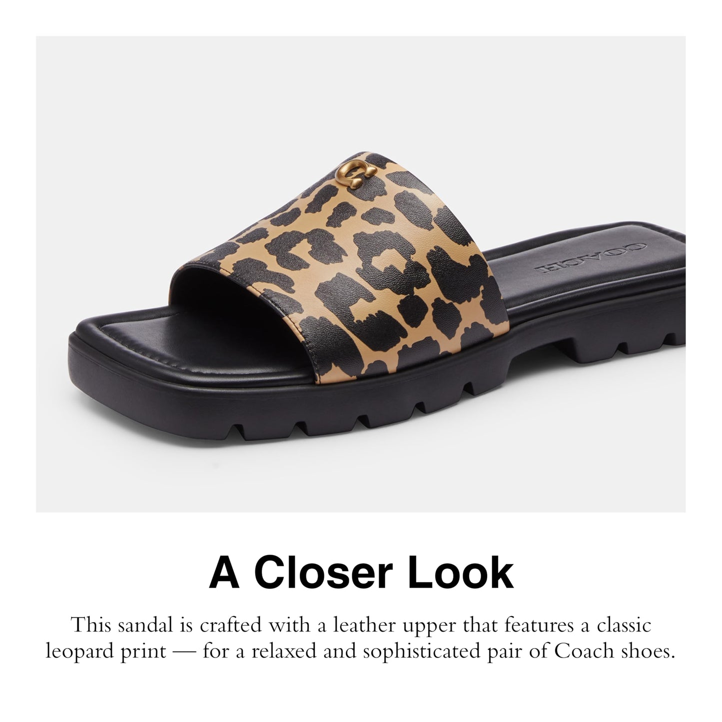 Coach Women's Florence Sandals - Size 8