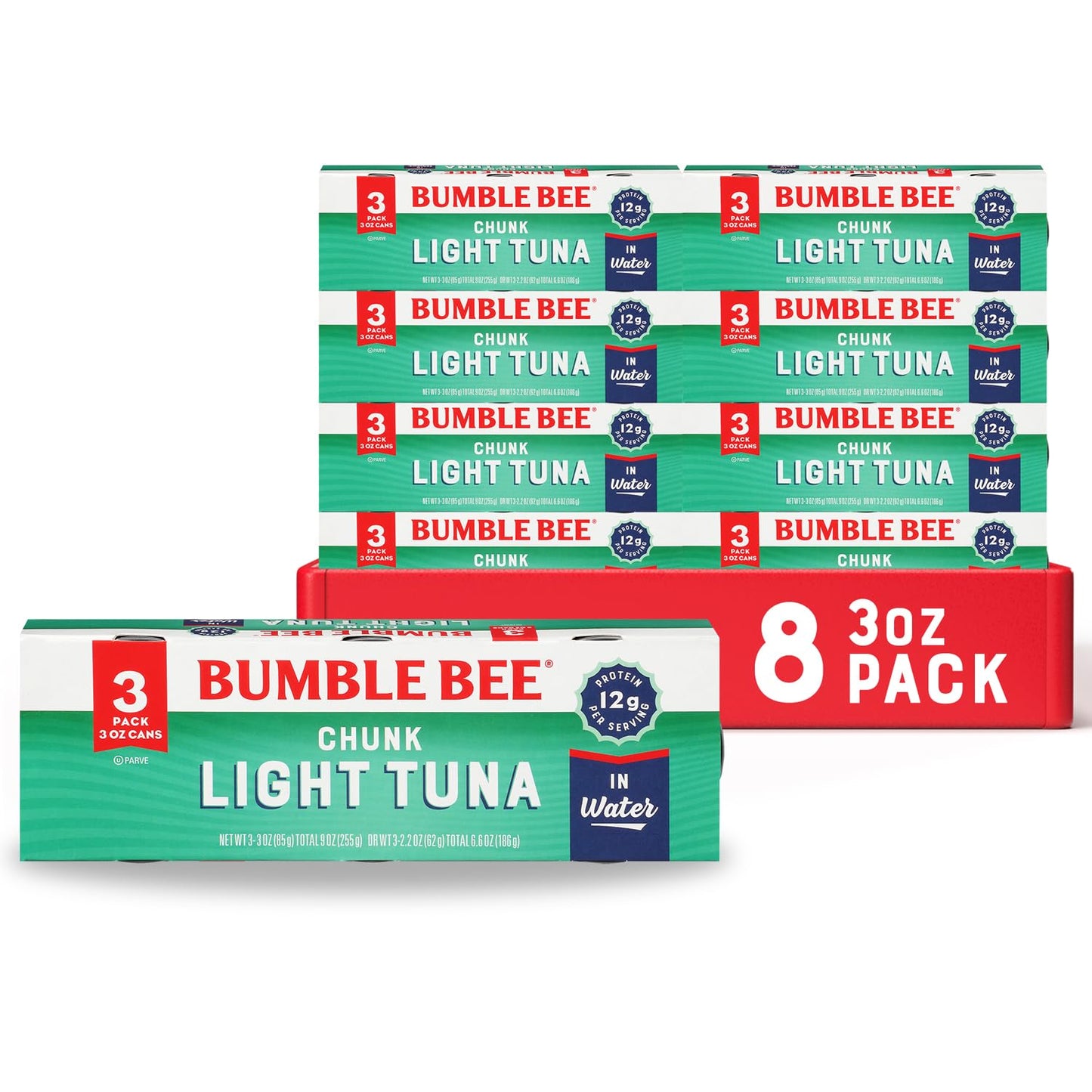 24 Pack Bumble Bee Chunk Light Tuna Cans