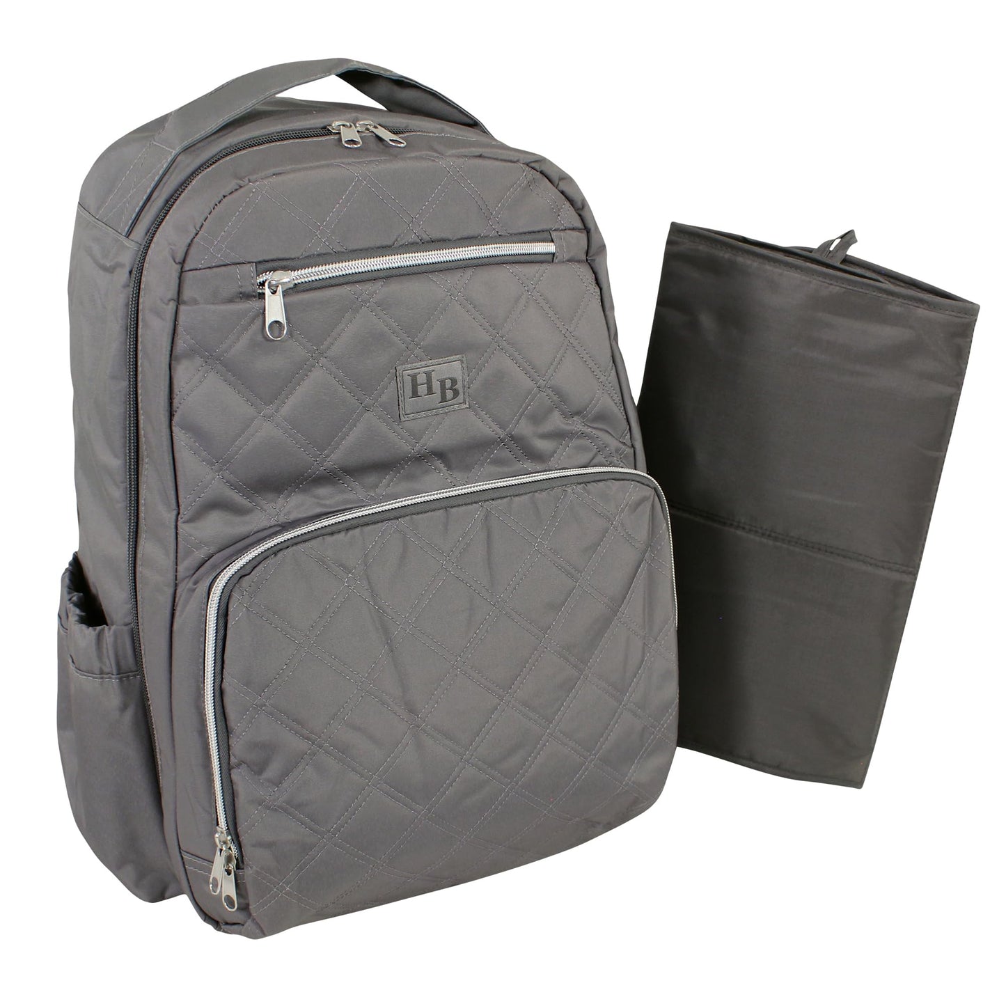 Hudson Baby Premium Diaper Bag Backpack, Charcoal