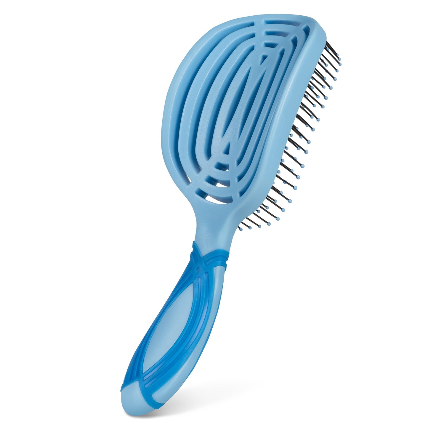 Double Curved Detangling Brush for Hair Dryers