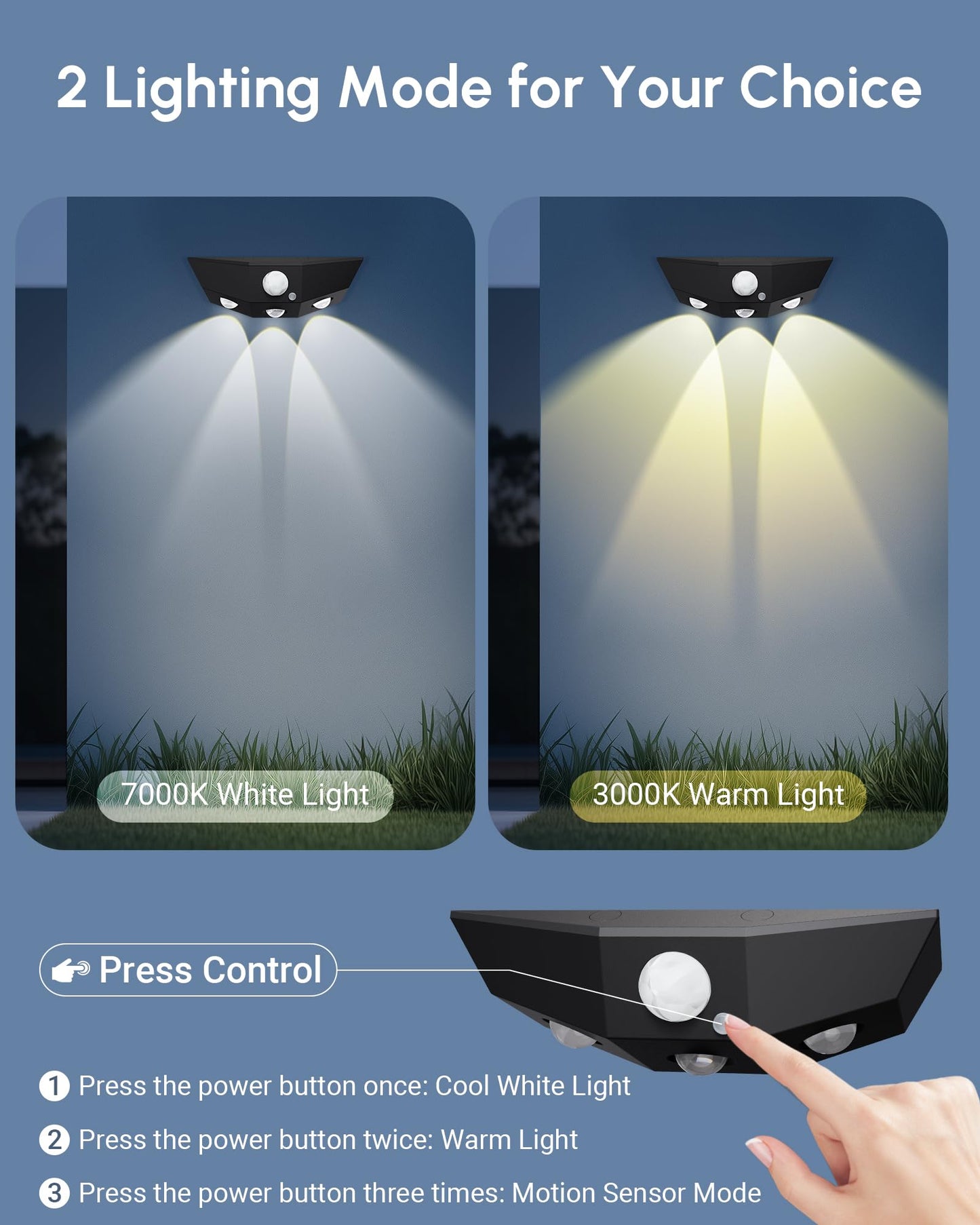 12 Pack Solar Motion Sensor Fence Lights