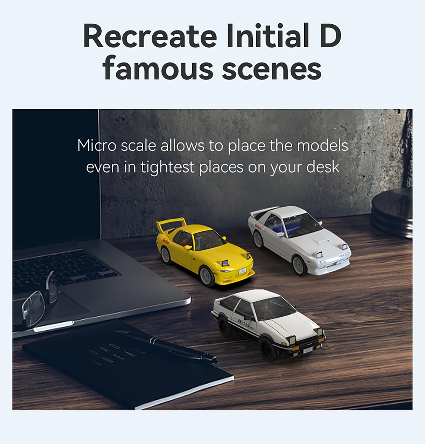 Mazda RX-7 FC3S Building Blocks Kit – 66 Pieces