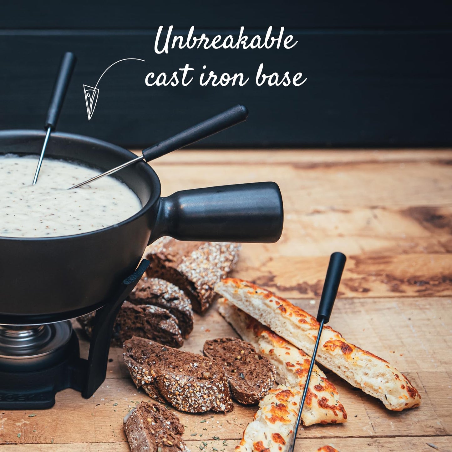 BOSKA Cheese Fondue Set for 4 Persons