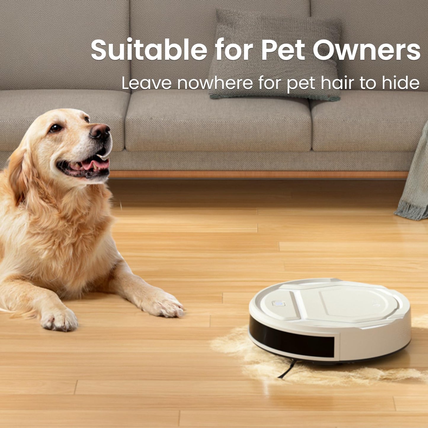 Lefant M210P Robot Vacuum with 2200Pa Suction
