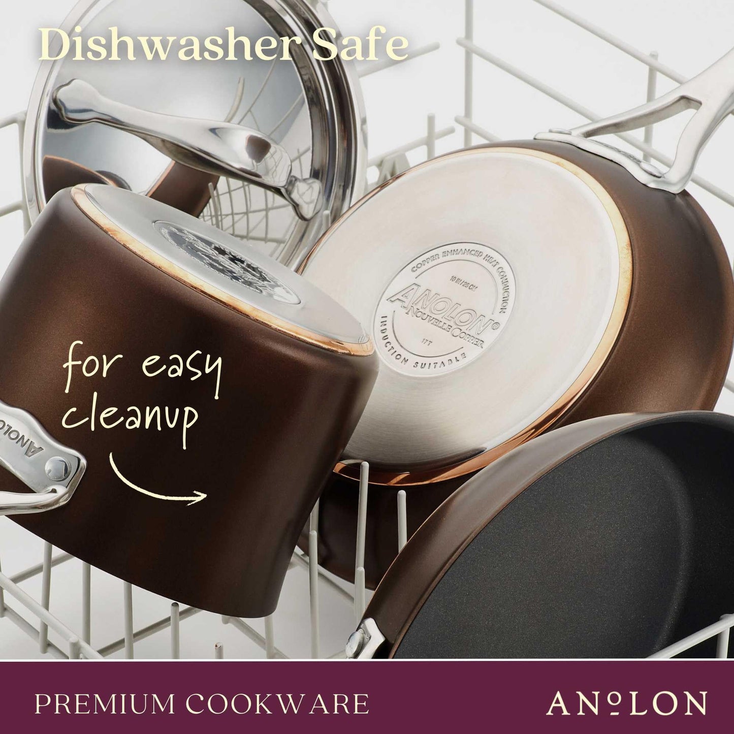 Anolon Nonstick Frying Pan Set - 8.5 & 10 Inch
