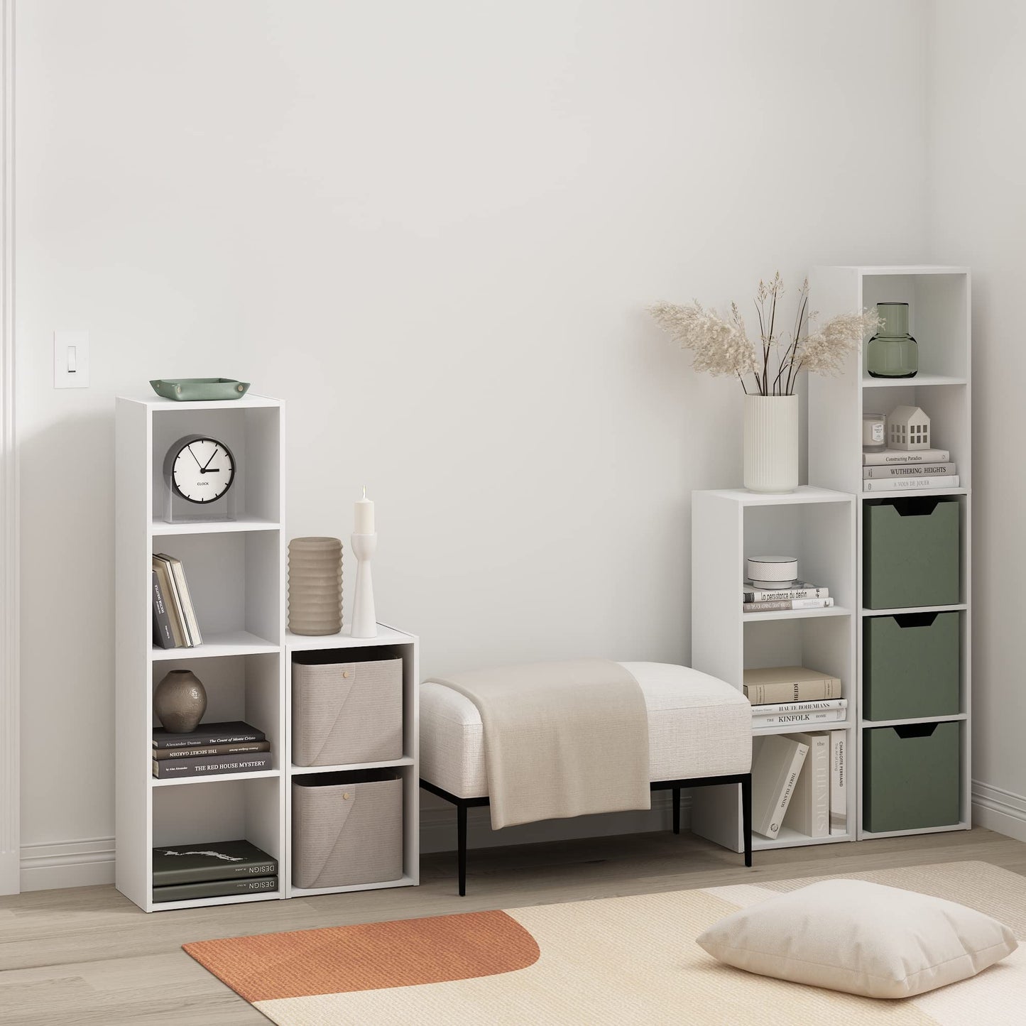 4-Tier Bookcase Storage by Furinno