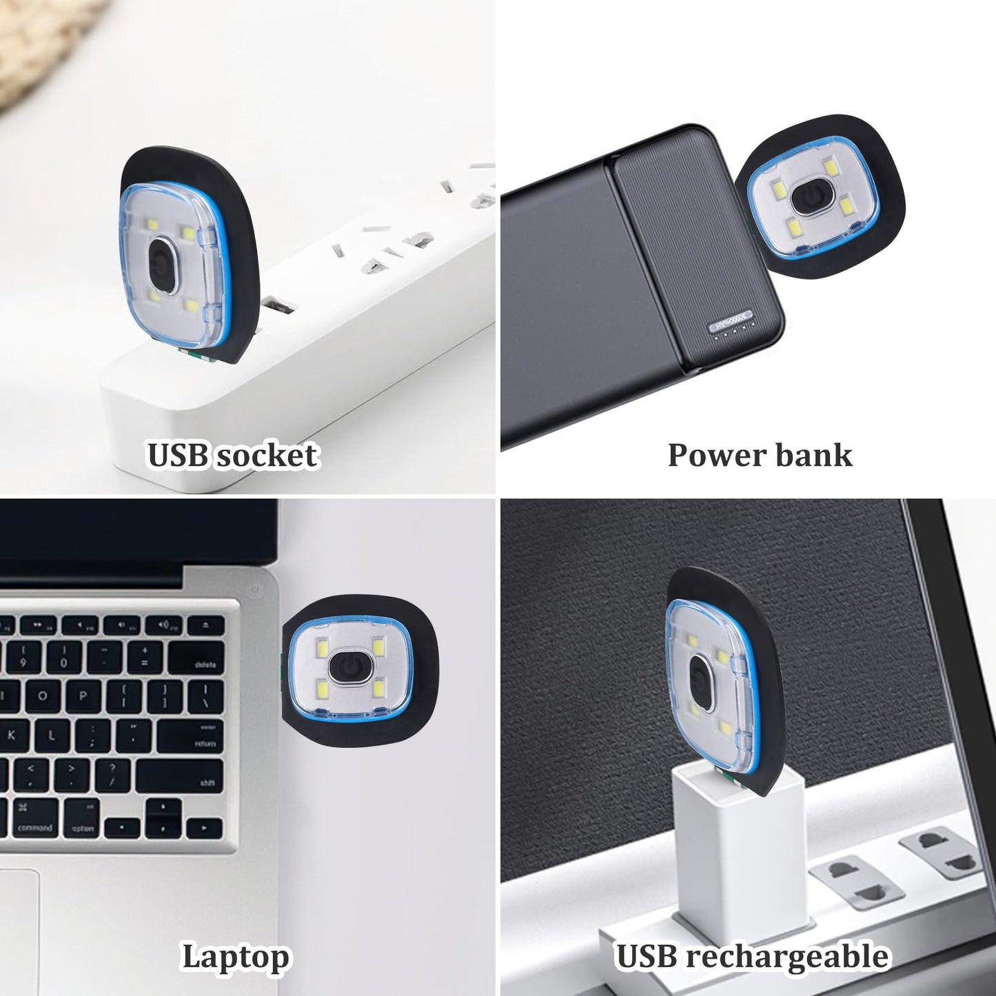 USB Rechargeable Knit Cap for Dad Gifts