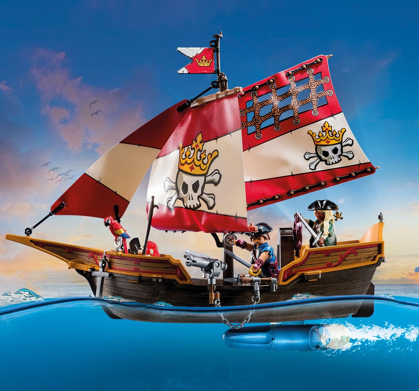 Playmobil Pirate Ship Adventure Set for Kids