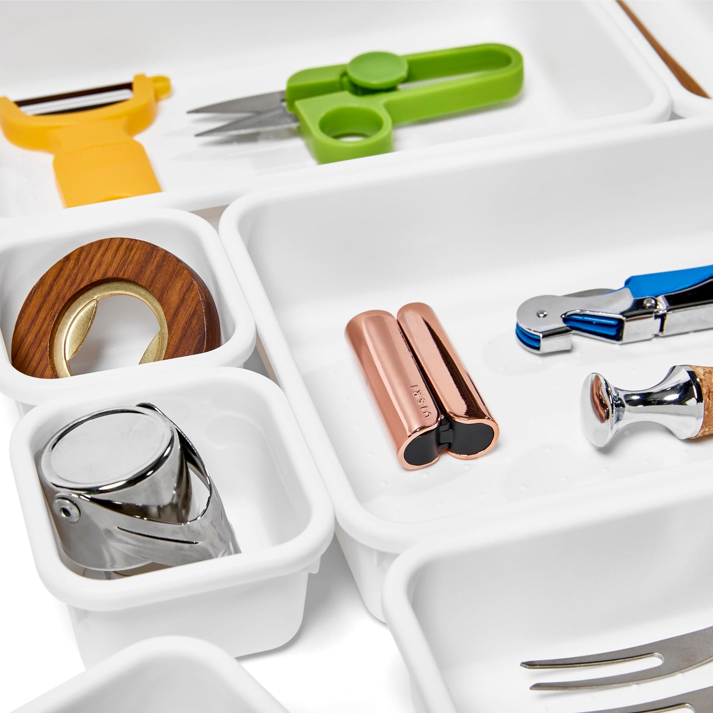 madesmart 8-Piece Customizable Drawer Organizer Set
