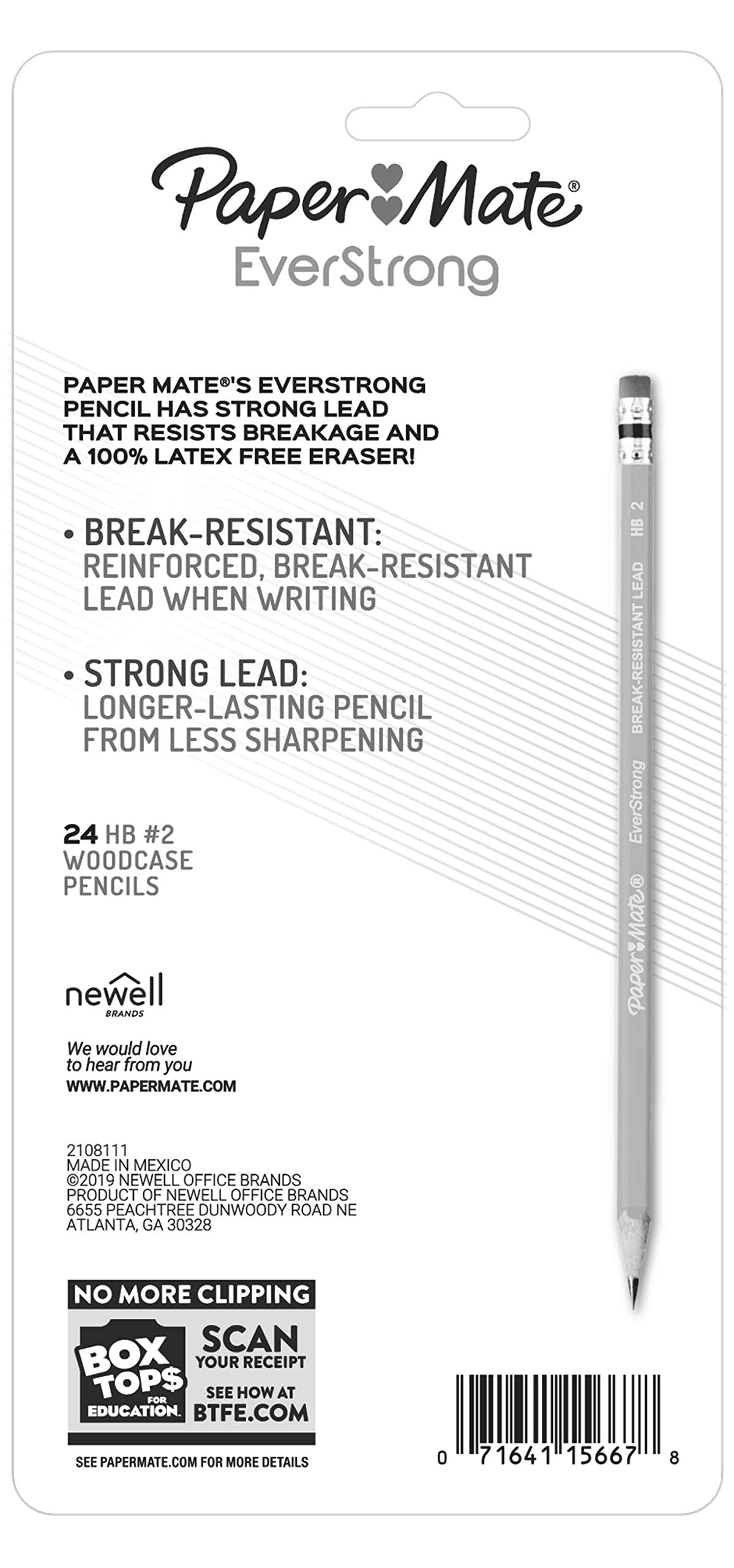 144 Count Paper Mate Break-Resistant Pencils