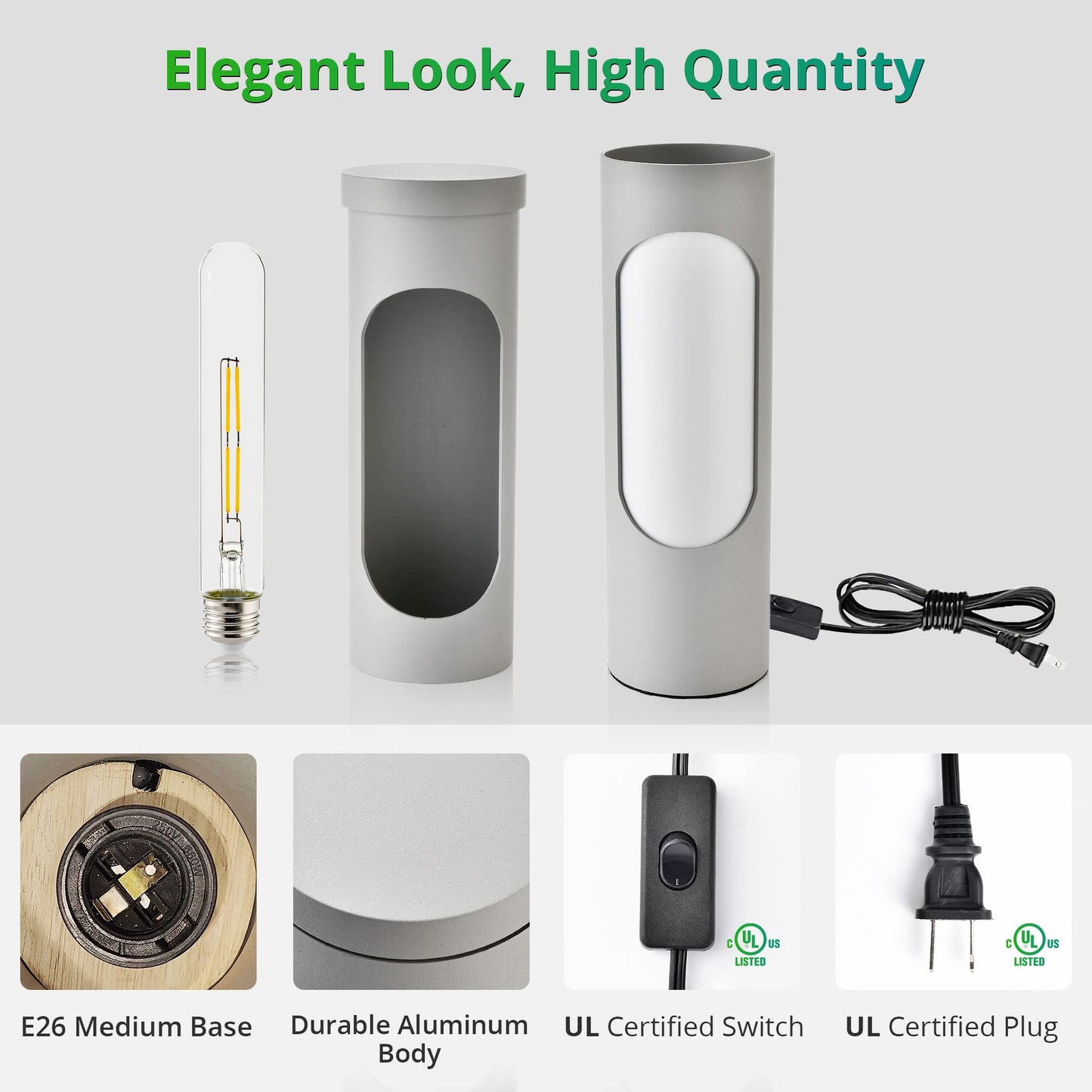 LEDIARY Shabbos Reading Lamp with T10 Bulb