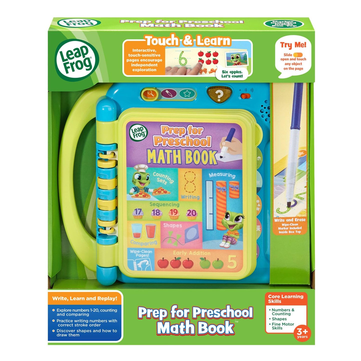 LeapFrog Preschool Math Learning Book