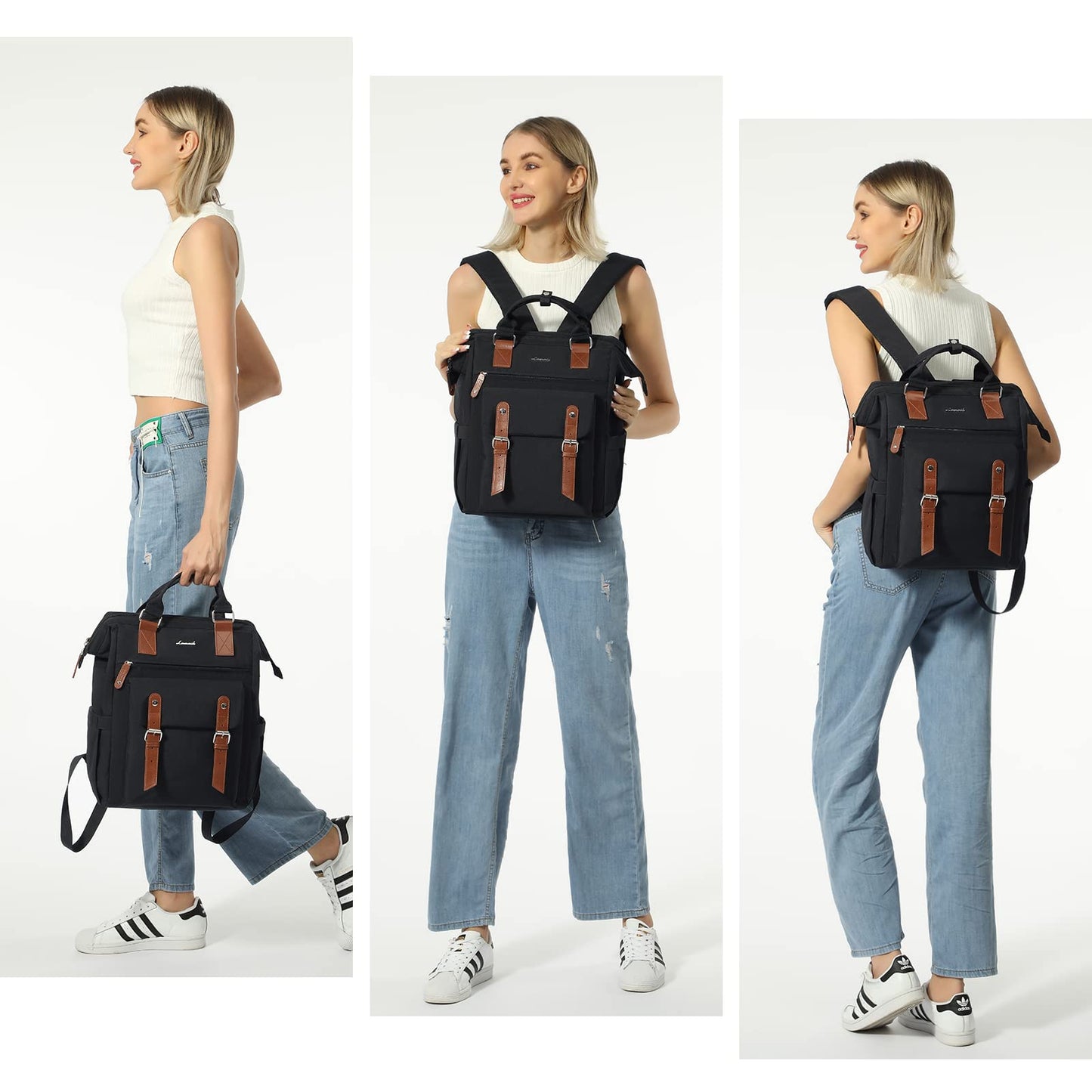 LOVEVOOK Laptop Backpack for Women, 15.6 Inch