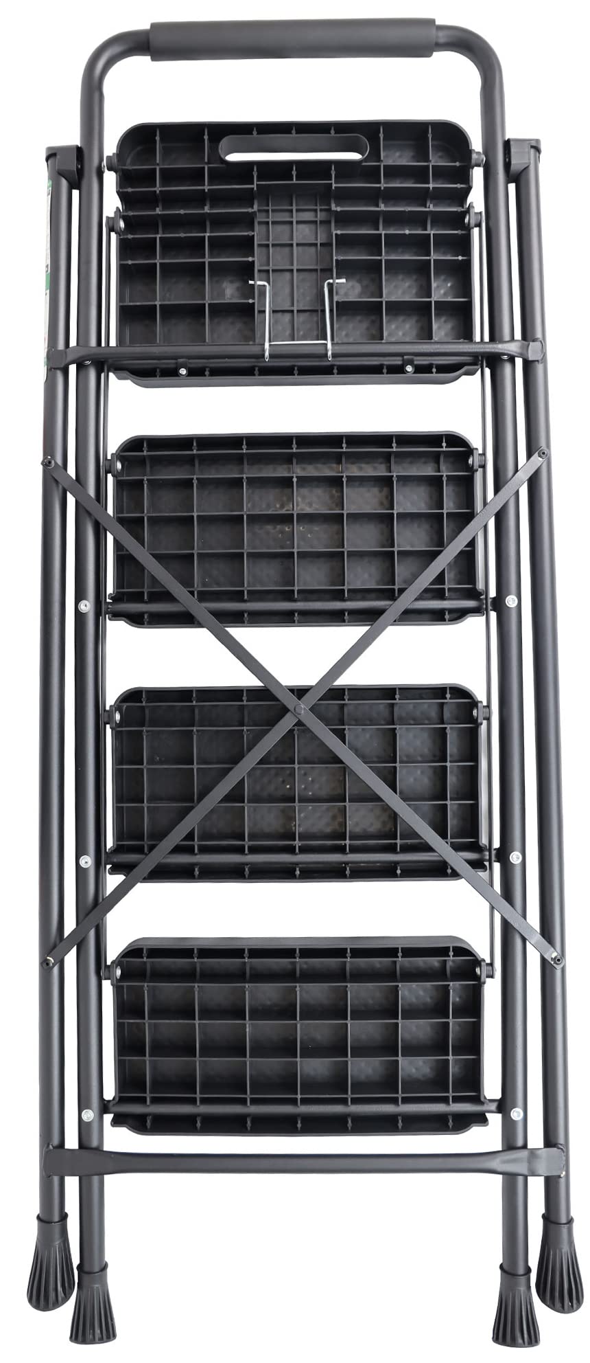 Elevon 2-Step Folding Step Stool with Anti-Slip Pedal