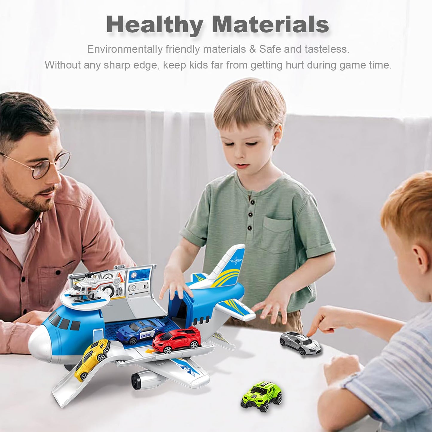 GUDEHOLO Airplane Toy for Ages 2-7