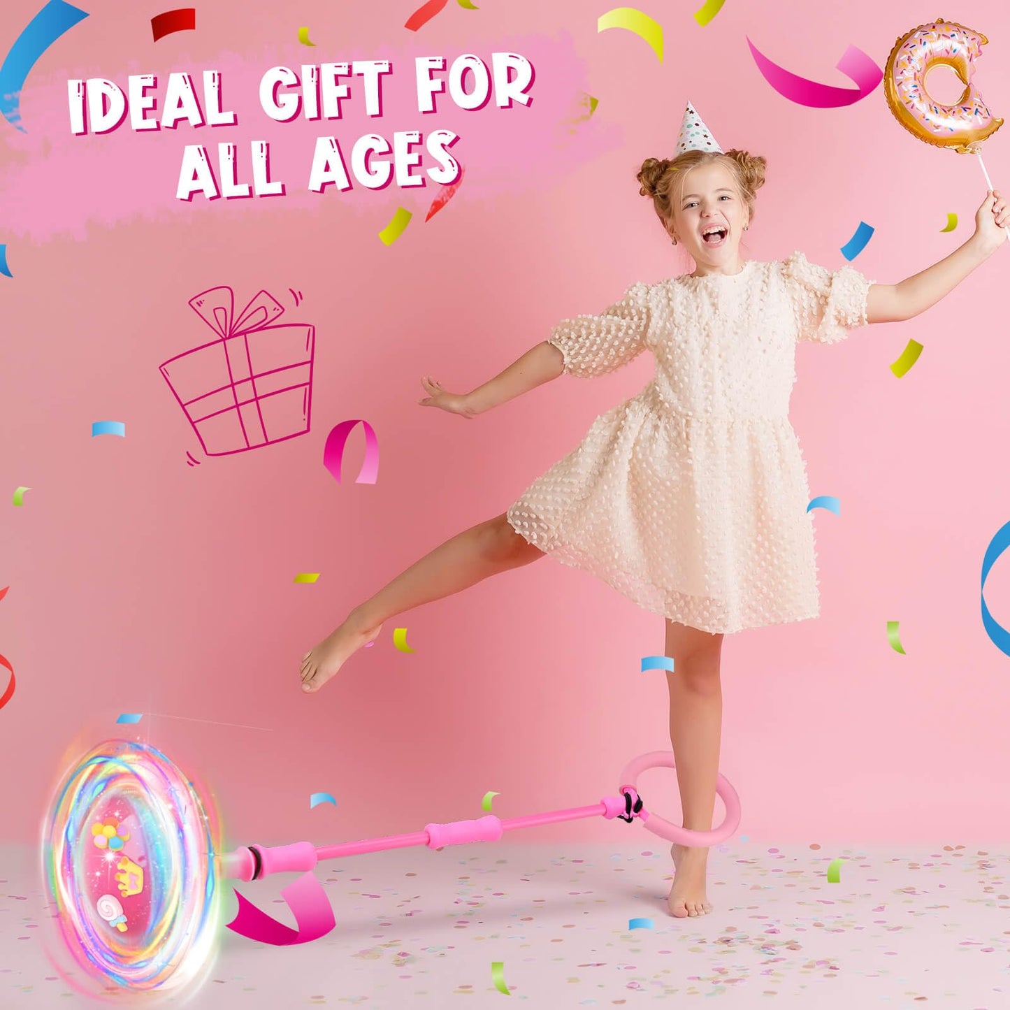 Gretex Ankle Skip Ball Toy for Girls