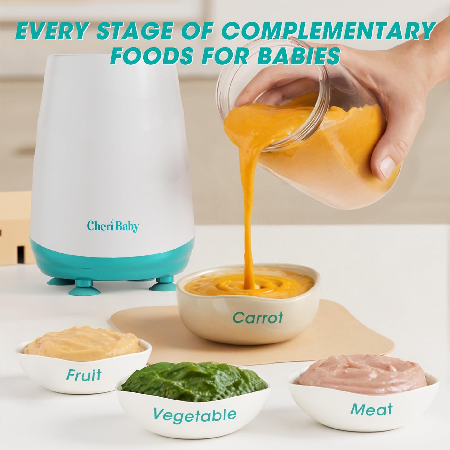 15-in-1 Baby Food Maker System by CheriBaby