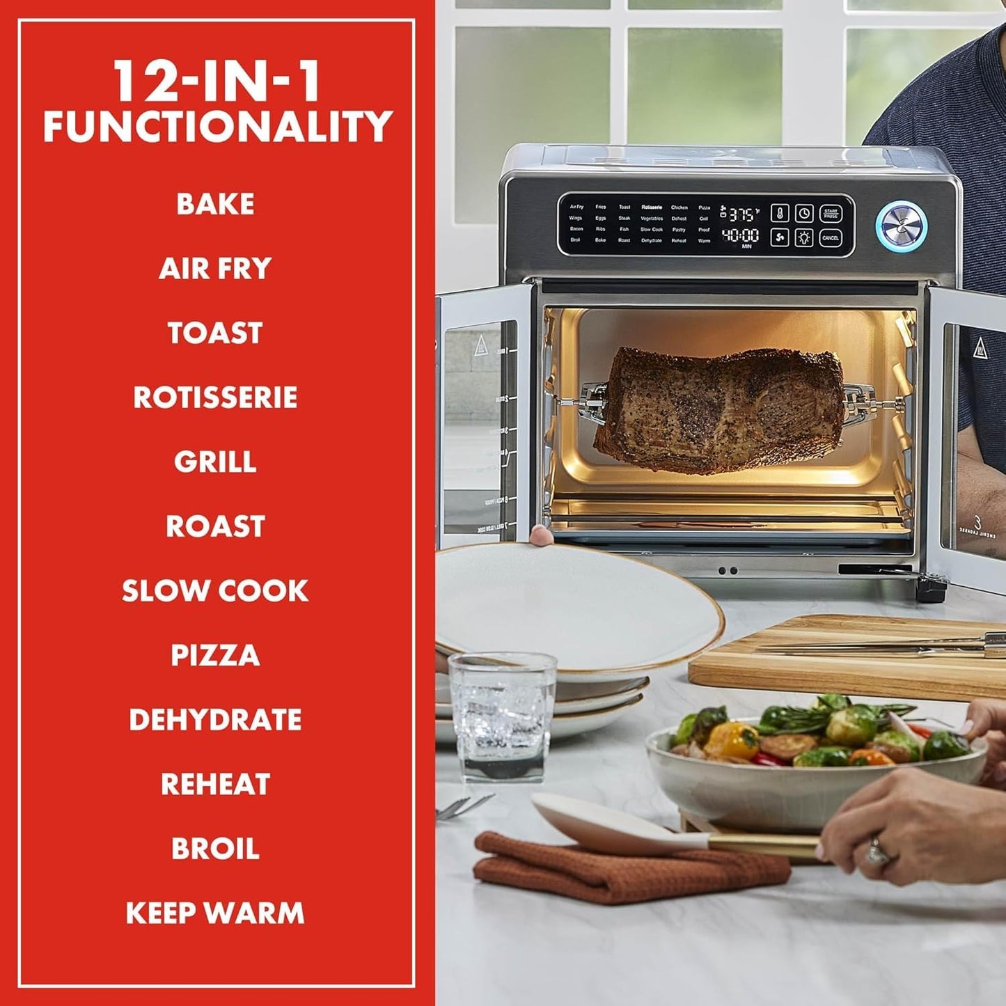 Emeril Lagasse 26QT Air Fryer Toaster Oven Combo