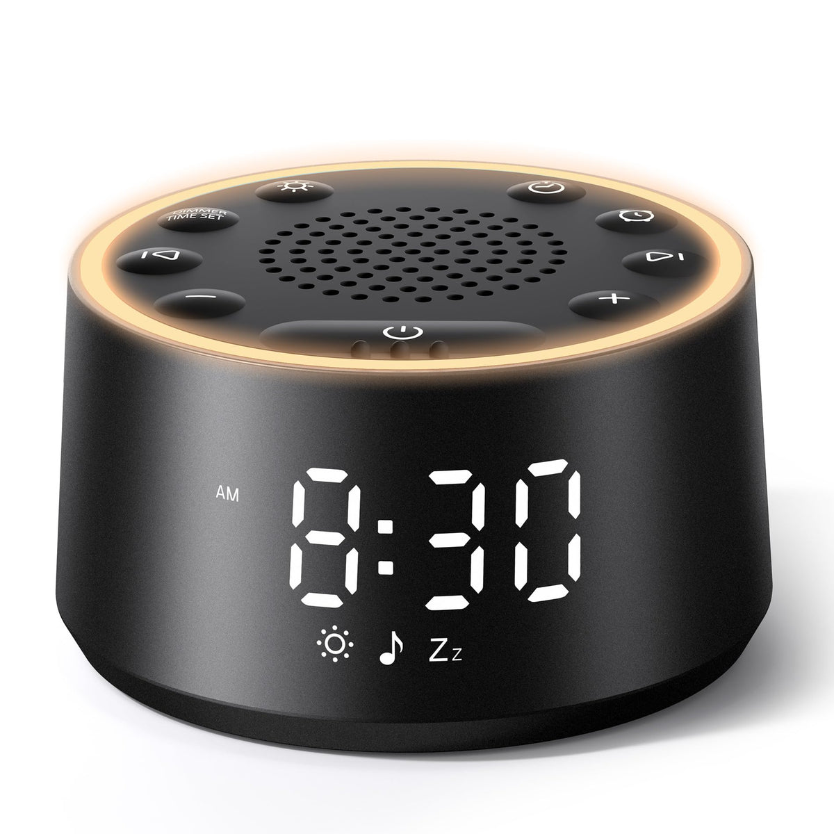 Dreamegg White Noise Sound Machine Alarm Clock