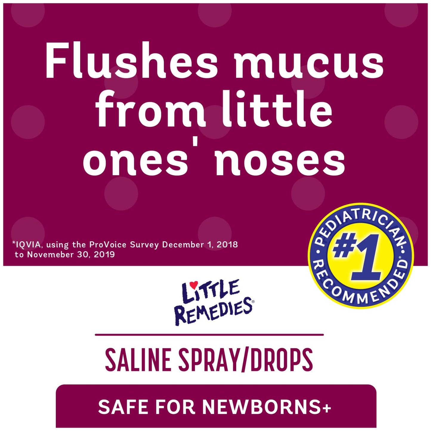 Little Remedies Saline Spray and Drops for Babies