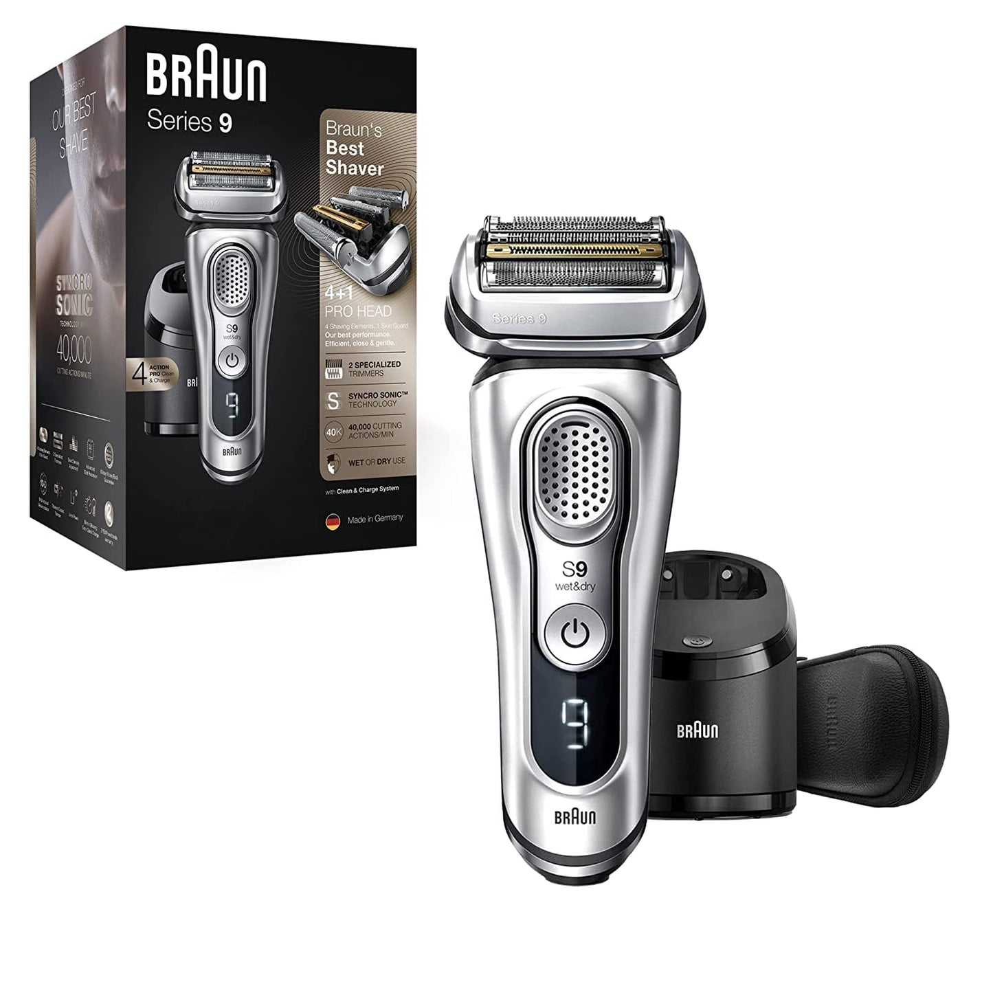Braun Series 9 Electric Razor with Trimmer