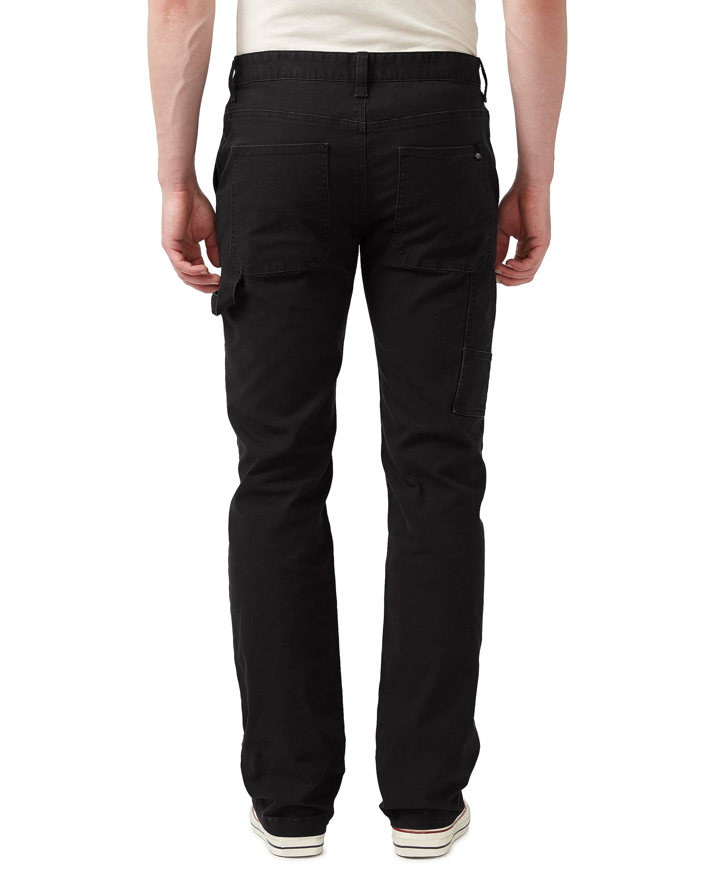 Buffalo David Bitton Men's Carpenter Pants, Black
