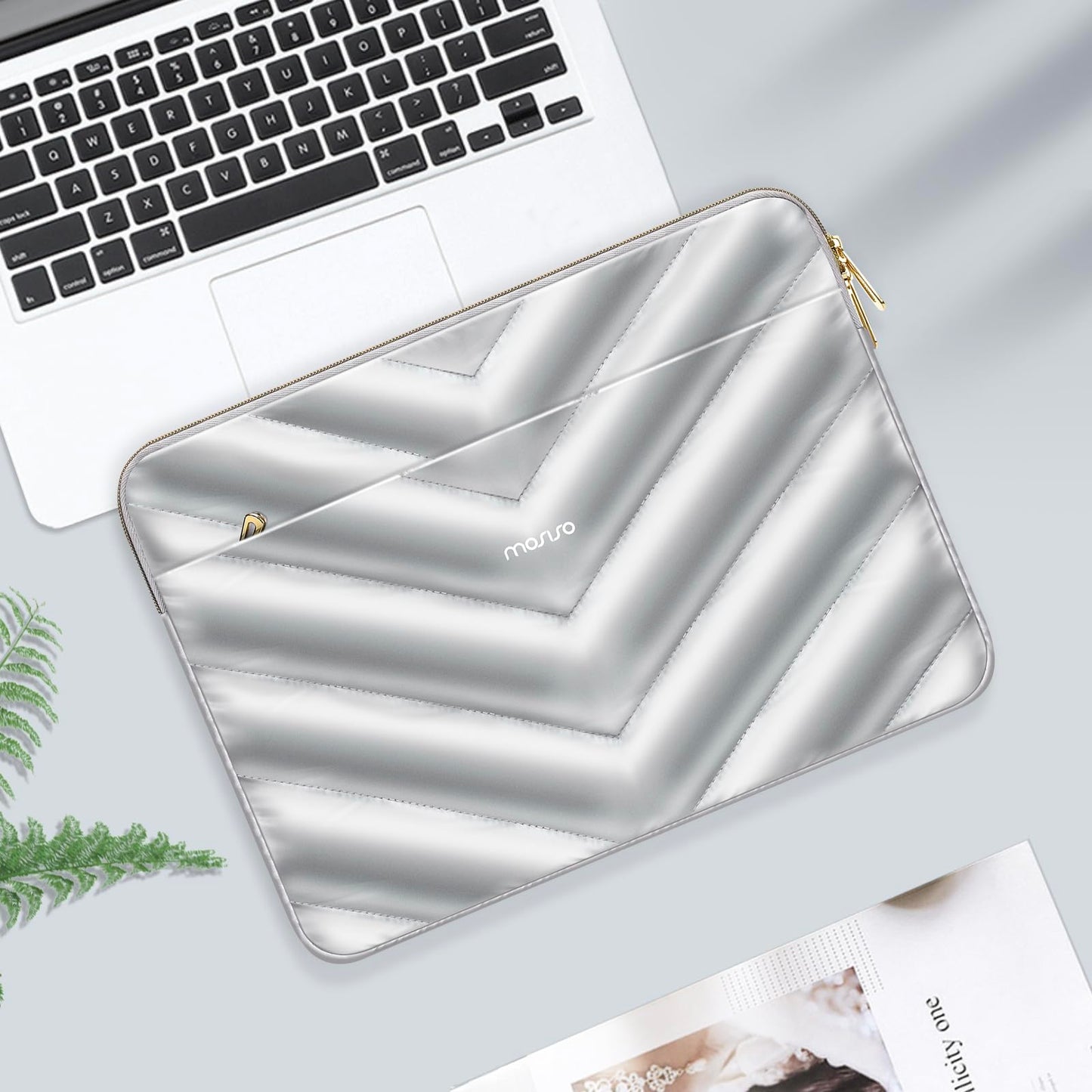 MOSISO Shiny Laptop Sleeve for 13-14 inch