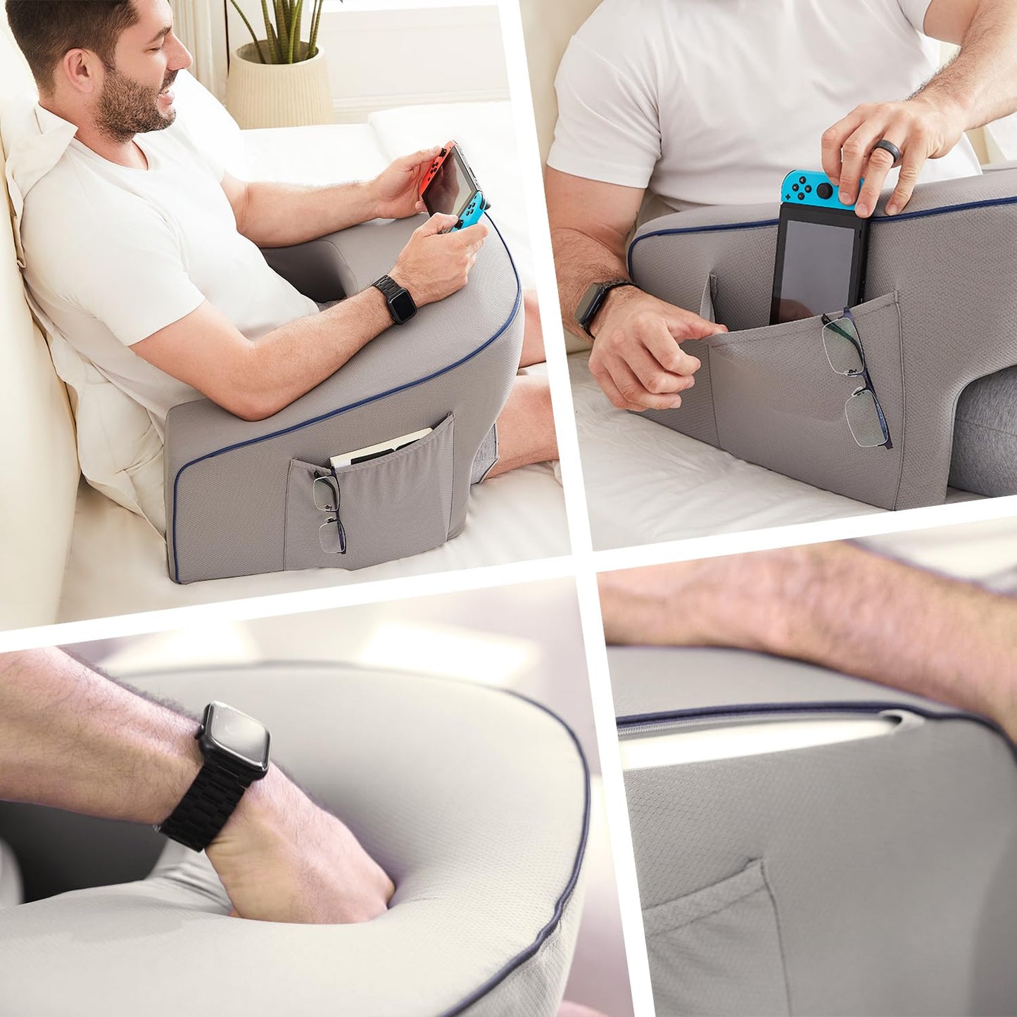 Extra Large Memory Foam Lap Desk Pillow