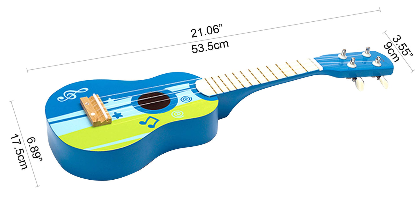 Hape 21-Inch Wooden Ukulele for Kids
