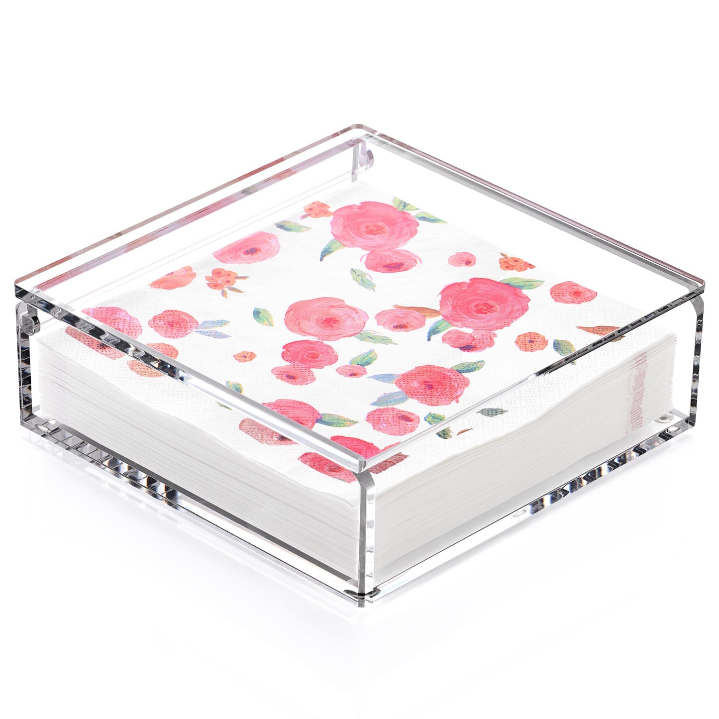 DINGHUO Acrylic Napkin Holder for Kitchen Decor