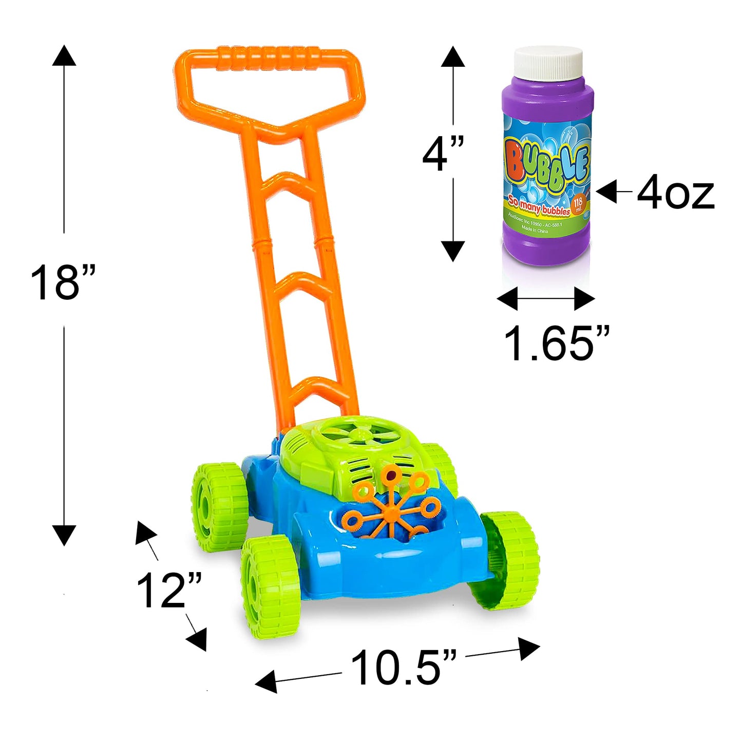 Bubble Lawn Mower Toy for Toddlers by ArtCreativity