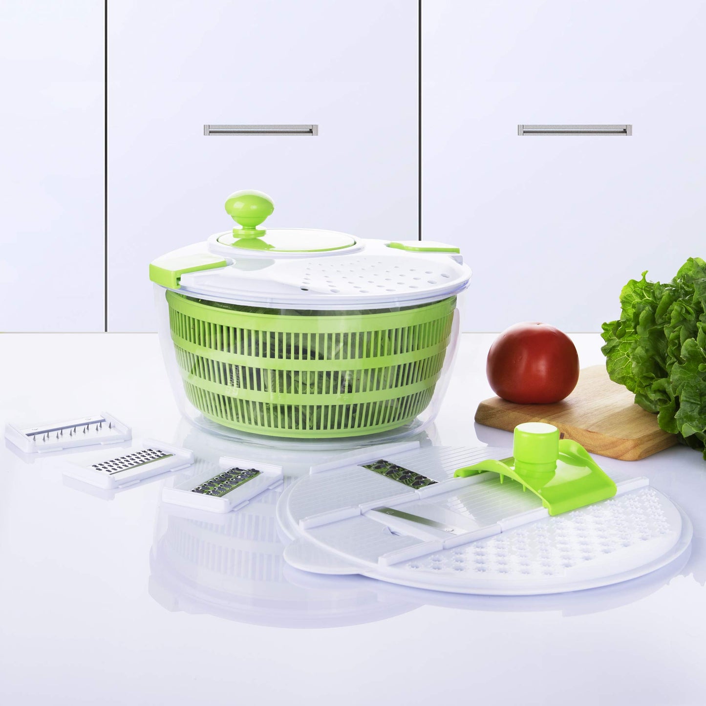 7-in-1 Kitchen Gadget Set with Salad Spinner