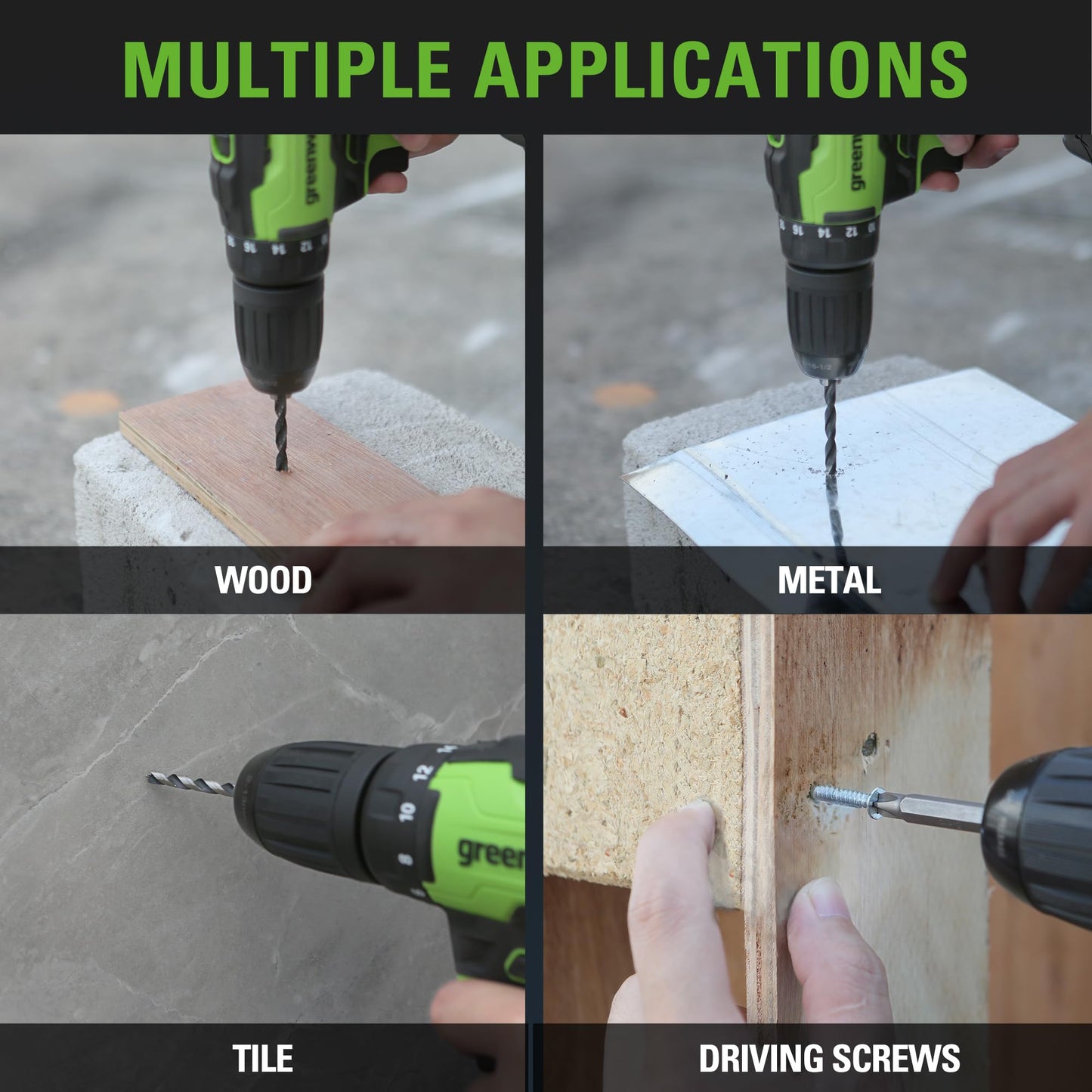 24V Brushless Drill/Driver with USB Battery