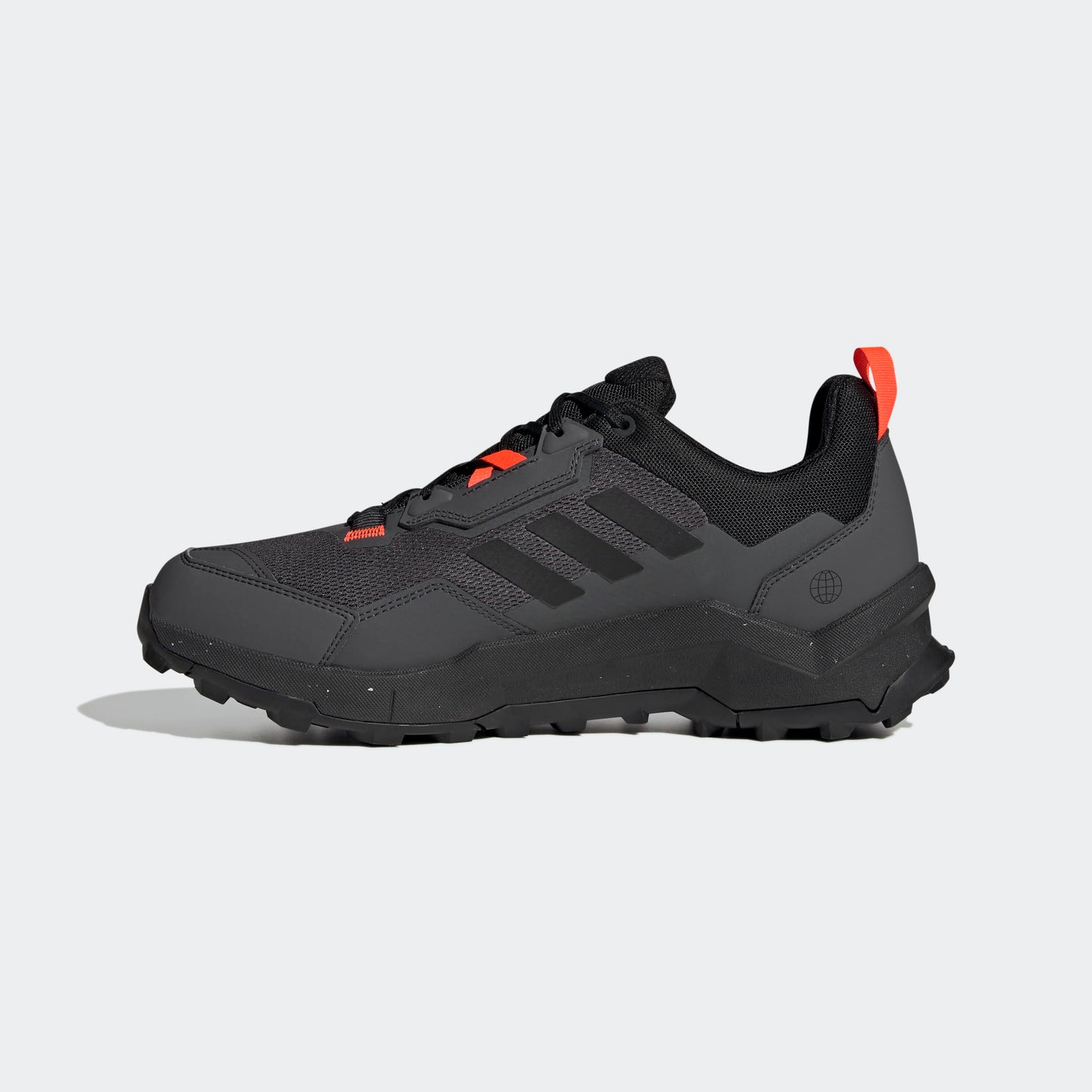 adidas Men's Terrex AX4 Hiking Sneakers, Grey/Red