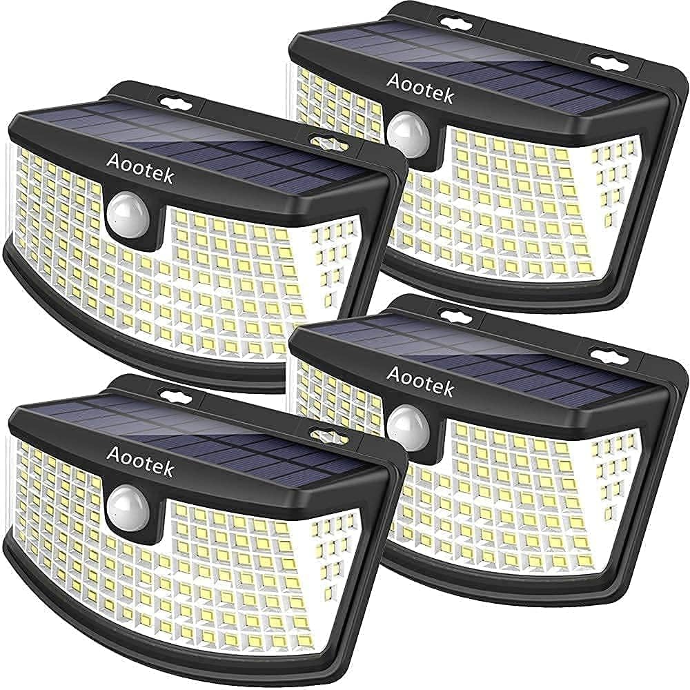 120 LED Solar Motion Sensor Lights Aootek