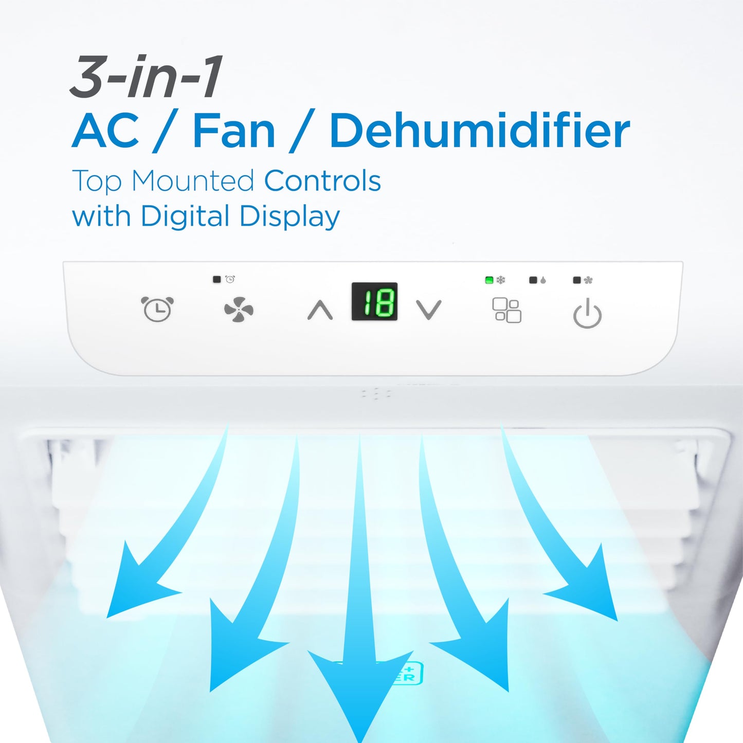 5,100 BTU Portable Air Conditioner by BLACK+DECKER