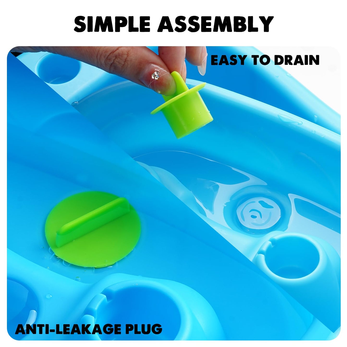 CozyBomB Water Play Table with Magnetic Fishing