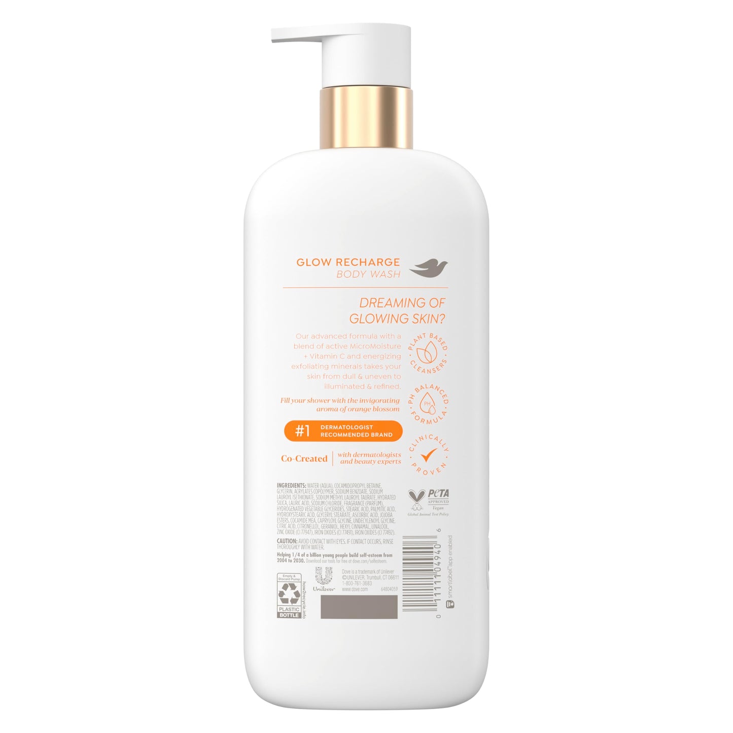 Dove Exfoliating Body Wash with Vitamin C