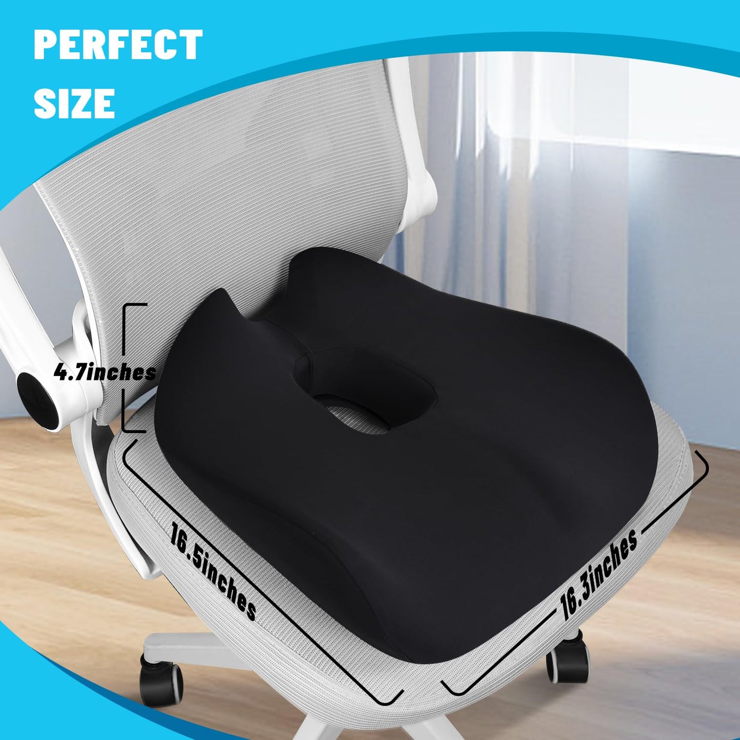 Donut Pillow Cushion for Tailbone Pain Relief